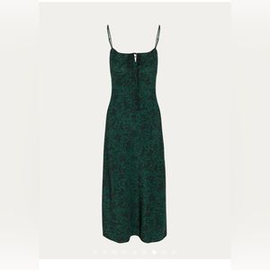 NEW NEVER WORN*** Green printed Sundress